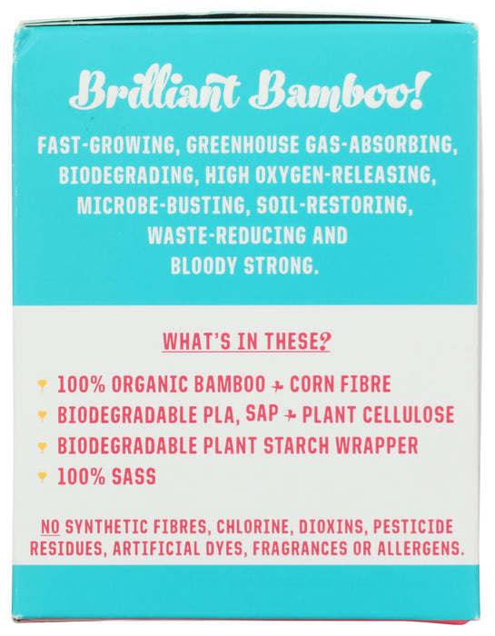 Bamboo Night Pads, Ultra Thin, 14 ct