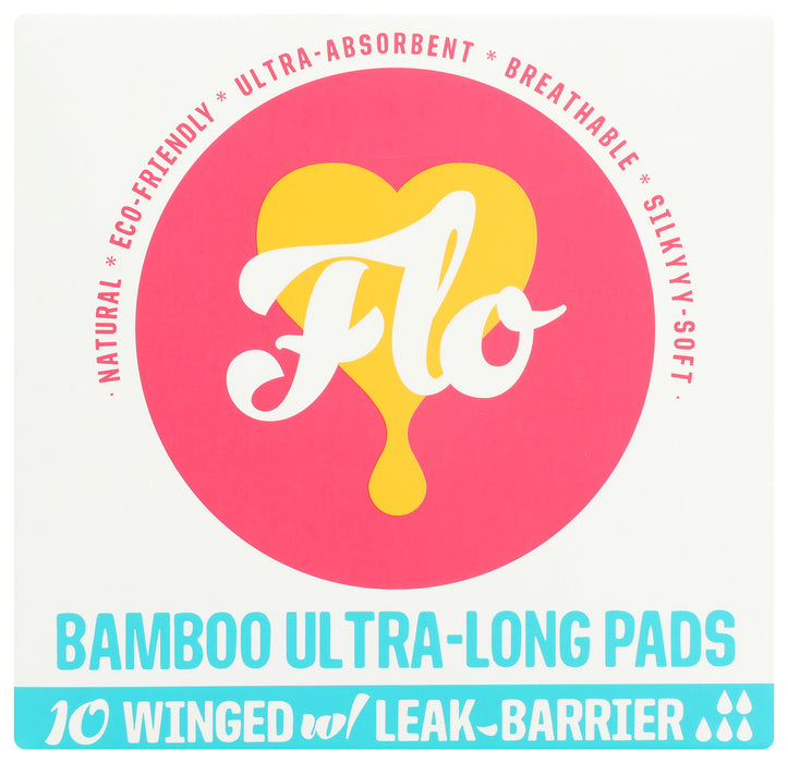 Bamboo Pads, Ultra-Long, 10 ct