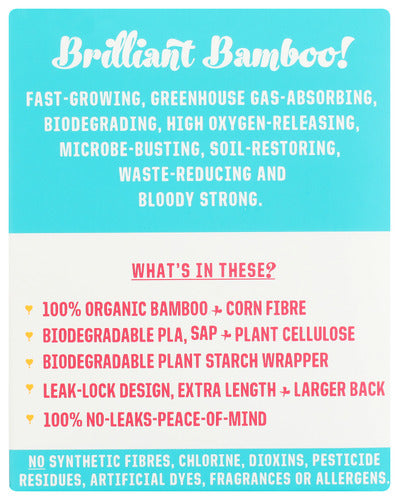 Bamboo Pads, Ultra-Long, 10 ct