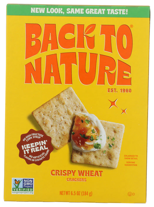 Crispy Wheat Crackers, 6.5 oz
