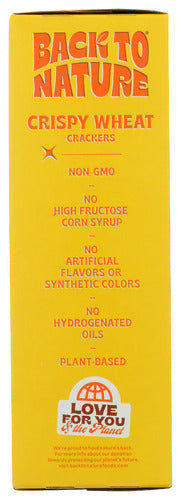 Crispy Wheat Crackers, 6.5 oz