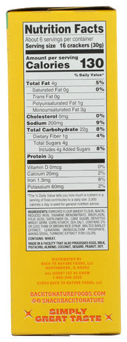 Crispy Wheat Crackers, 6.5 oz