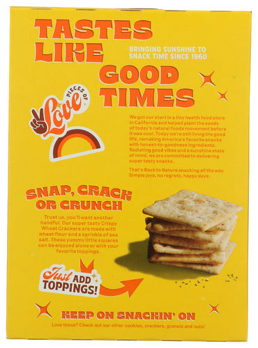 Crispy Wheat Crackers, 6.5 oz