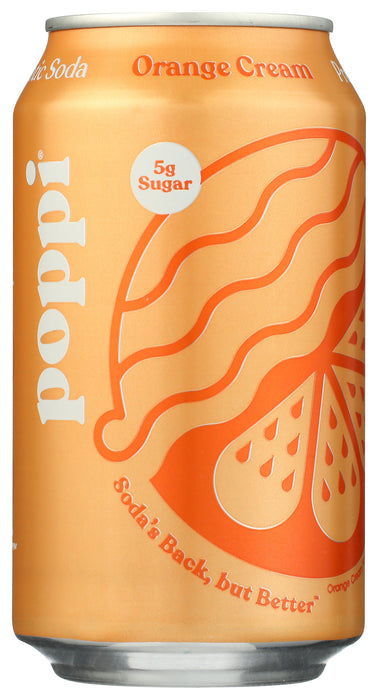 Orange Cream Probiotic Soda, 12 fl oz