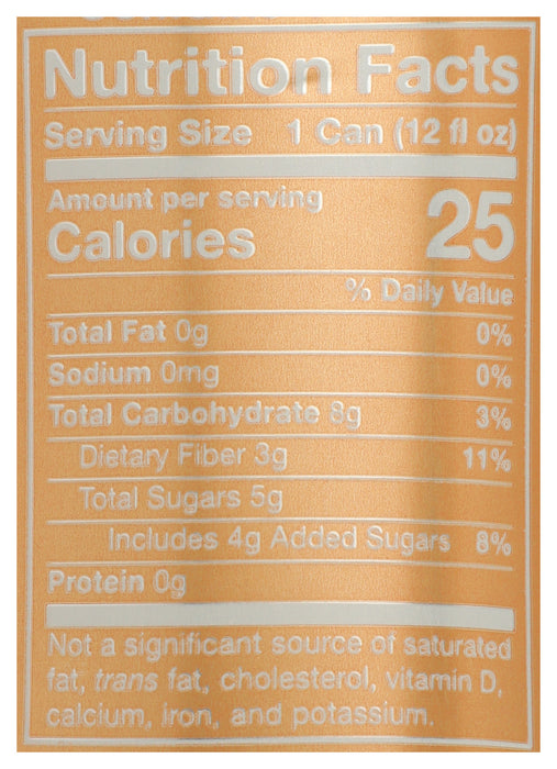 Orange Cream Probiotic Soda, 12 fl oz
