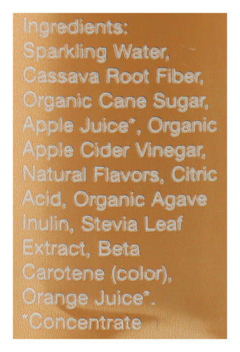 Orange Cream Probiotic Soda, 12 fl oz