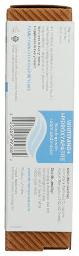 Whitening + Hydroxyapatite Toothpaste, Peppermint, 4 oz