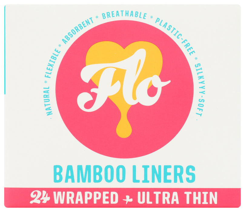 Bamboo Liners, Ultra Thin, 24 ct