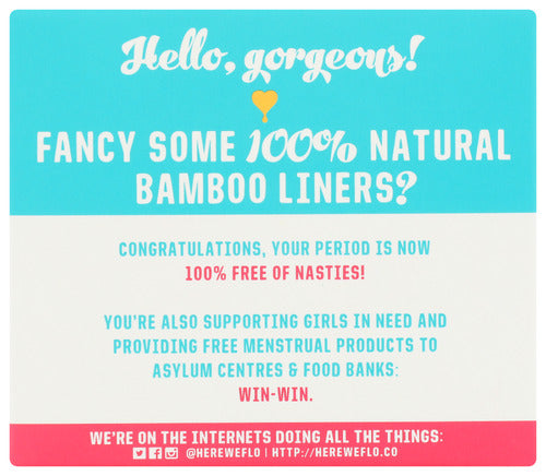 Bamboo Liners, Ultra Thin, 24 ct