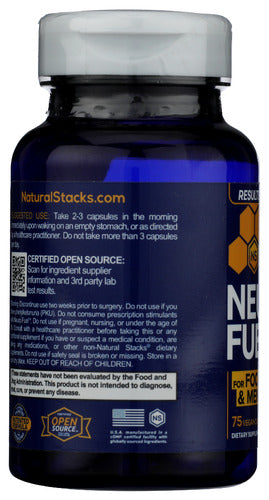 Neuro Fuel, 75 vcap