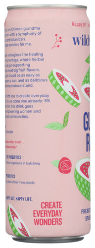Guava Rose Probiotic Sparkling Drink, Org, 12 fl oz