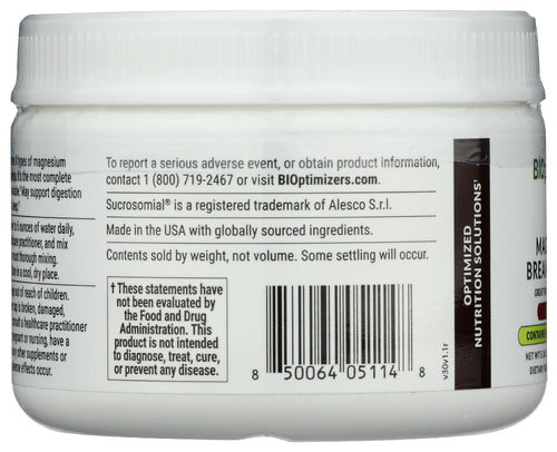 Magnesium Breakthrough, Tart Cherry, 5.36 oz/ 30 serv