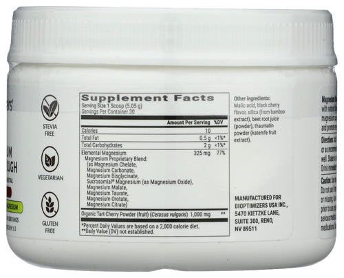 Magnesium Breakthrough, Tart Cherry, 5.36 oz/ 30 serv
