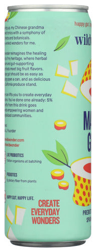 Mango Gold Probiotic Sparkling Drink, Org, 12 fl oz