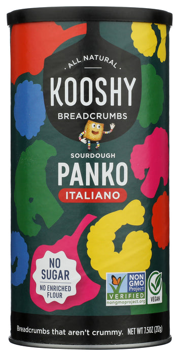 Sourdough Panko Breadcrumbs, Italiano, 7.5 oz