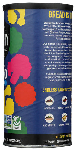 Sourdough Panko Breadcrumbs, Plain, 7.5 oz