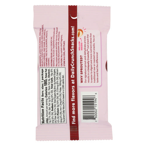 Sprouted Almond Medley, Cherry Berry, GF, V 1.5 oz