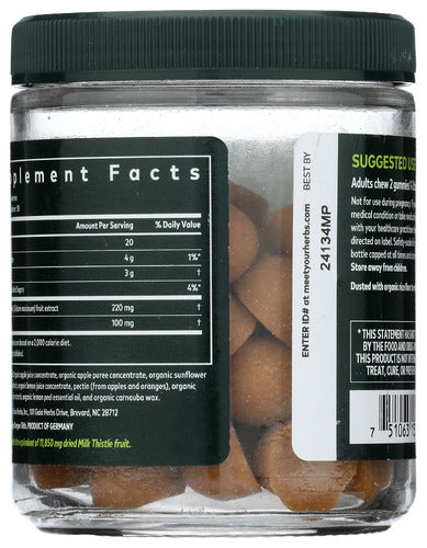 Milk Thistle, Lemon, Org, 60 vgummies