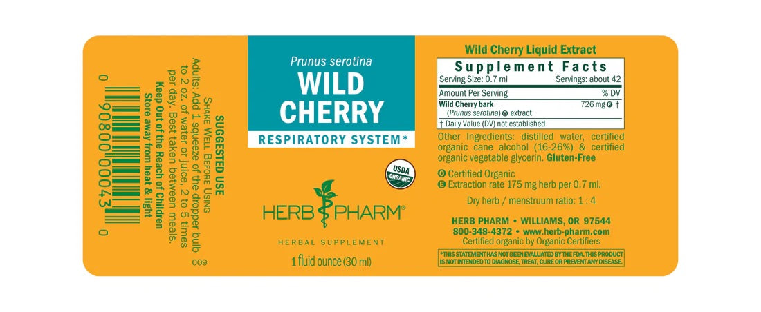 Wild Cherry Extract 1 oz