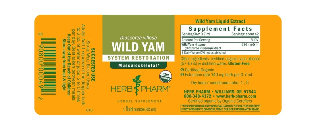 Wild Yam Extract 1 oz