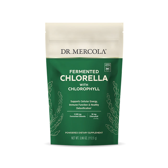 Fermented Chlorella w/ Chlorophyll, 2500 mg/ 50 mg, 3.96 oz