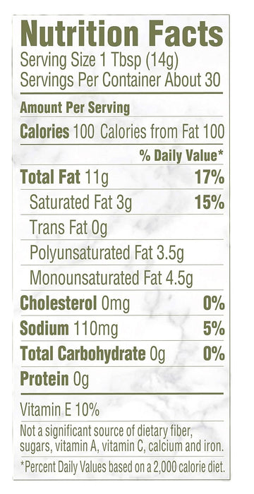 Soy Free Buttery Spread w/ Oilve Oil, 13 oz