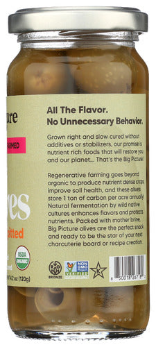 Amfissa Pitted Olives, Org, 7.8 oz