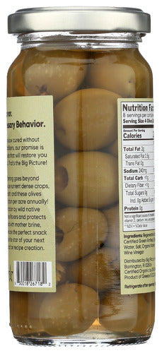 Amfissa Pitted Olives, Org, 7.8 oz