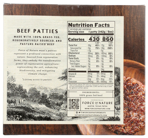 Beef Patties, 2 ct