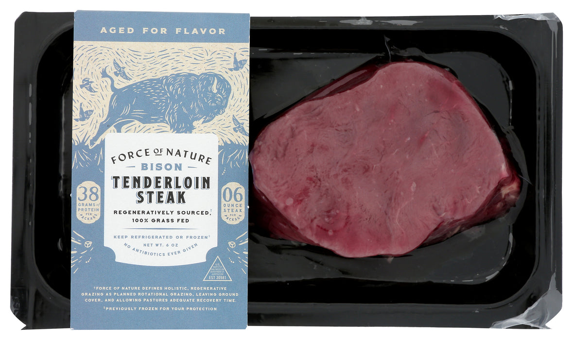 Bison Tenderloin, 6 oz