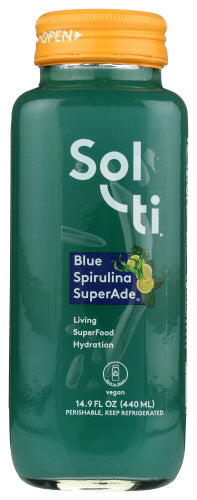 Blue Spirulina SuperAde Beverage, Org, 14.9 fl oz
