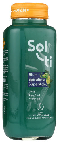 Blue Spirulina SuperAde Beverage, Org, 14.9 fl oz
