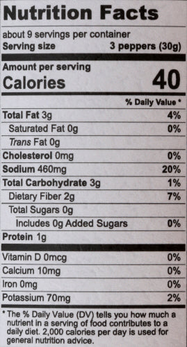 Calabrian Peppers, 9.2 oz