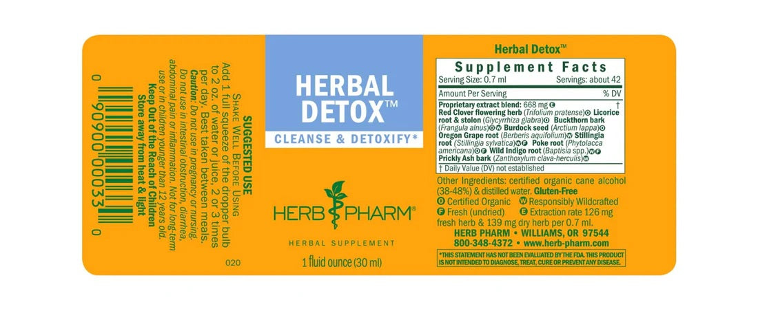 Herbal Detox 1 oz