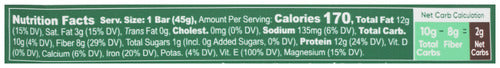 Chocolate Mint Chip Plant Protein Bar, V, 1.6 oz