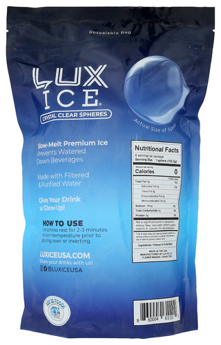 Crystal Clear Ice Spheres, 6 ct