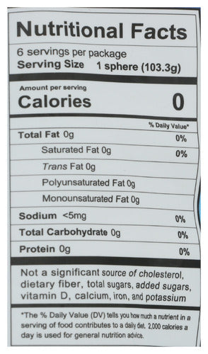 Crystal Clear Ice Spheres, 6 ct