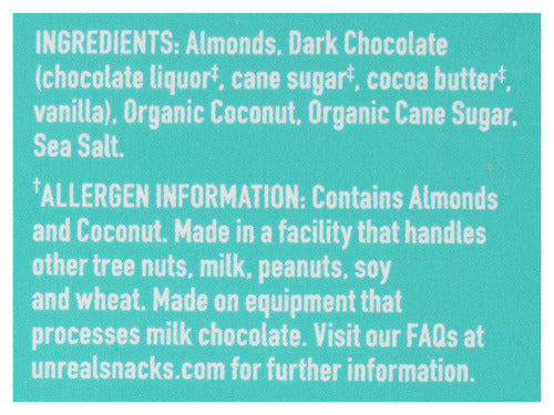 Dark Chocolate Coconut Covered Almonds, GF, V, 4 oz