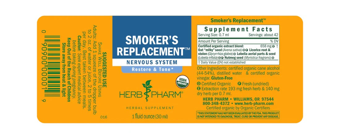 Smoker's Replacement 1 oz