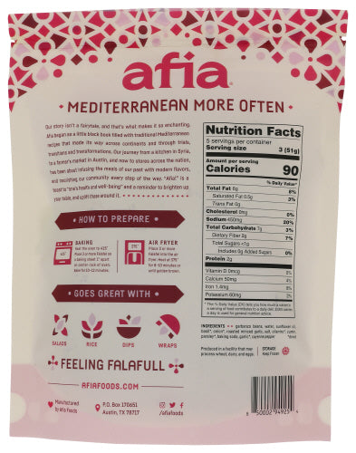 Falafel, Garlic & Herb, V, 9 oz