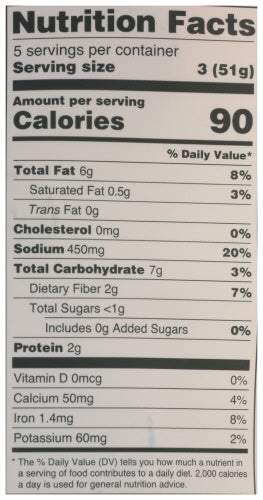 Falafel, Garlic & Herb, V, 9 oz