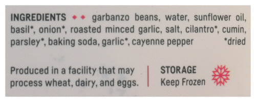 Falafel, Garlic & Herb, V, 9 oz