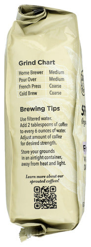 French Roast Whole Bean, Dark Roast Coffee, Org, 10 oz