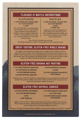 Gluten Free Flapjack & Waffle Mix, 20 oz