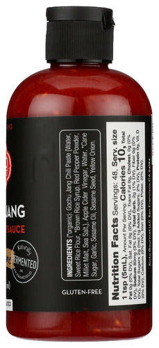 Gochu Jang Korean Hot Sauce, Sesame Garlic, 8 fl oz
