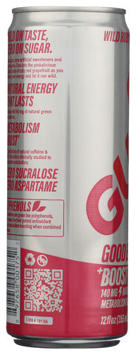 Good Energy Boost Drink, Wild Ruby Red, Org, 12 fl oz