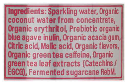 Good Energy Boost Drink, Wild Ruby Red, Org, 12 fl oz