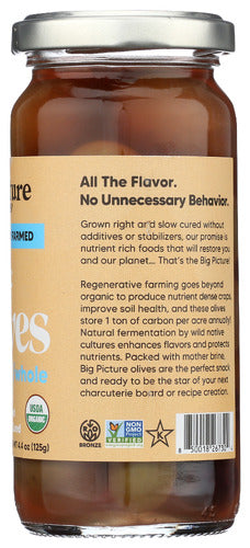 Greek Mix Whole Olives, Org, 7.8 oz