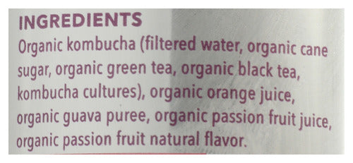 Hawaiian POG Kombucha, Org, 16 fl oz