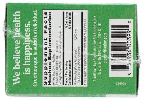 Korean Pine Needle Tea, 30 tbags